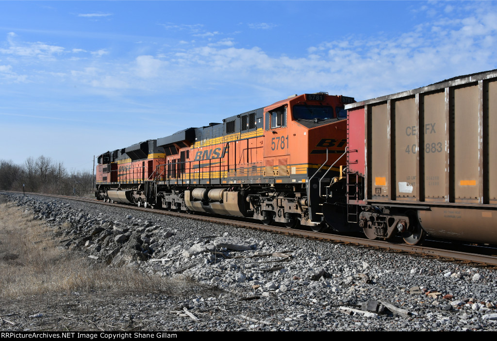 BNSF 5781 Roster